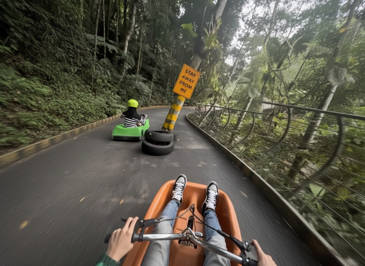 ベトナムの山道、ルージュ爆走！🏍️💨