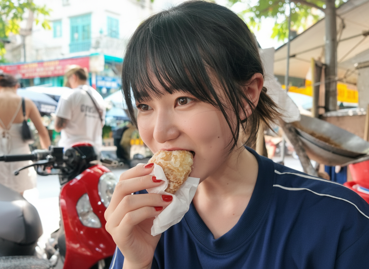1万円でハノイ大豪遊！？いけちゃんの一人食べ歩きが神すぎた🇻🇳✨