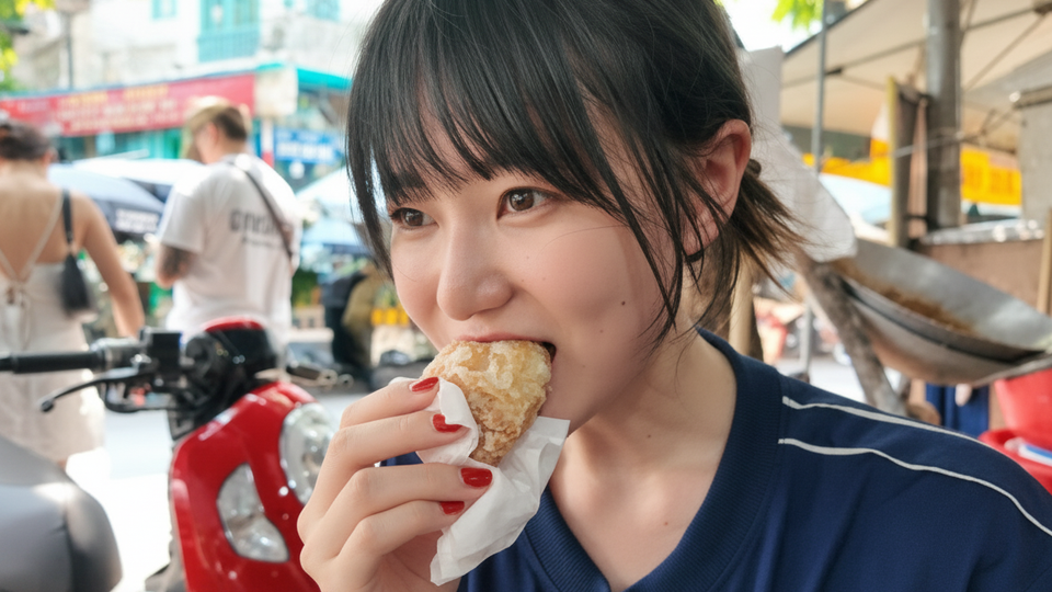 1万円でハノイ大豪遊!?いけちゃんの一人食べ歩きが神すぎた🇻🇳✨